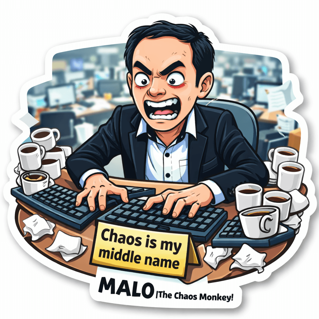 Flat Sticker - Custom AI Avatar Style