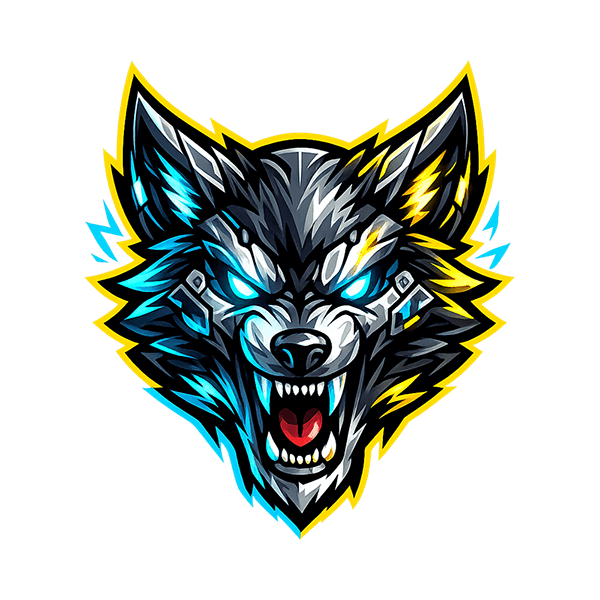 Cyberpunk Gaming Badge - Custom AI Logo Template