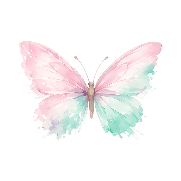 Soft Watercolor Floral - Custom AI Logo Template