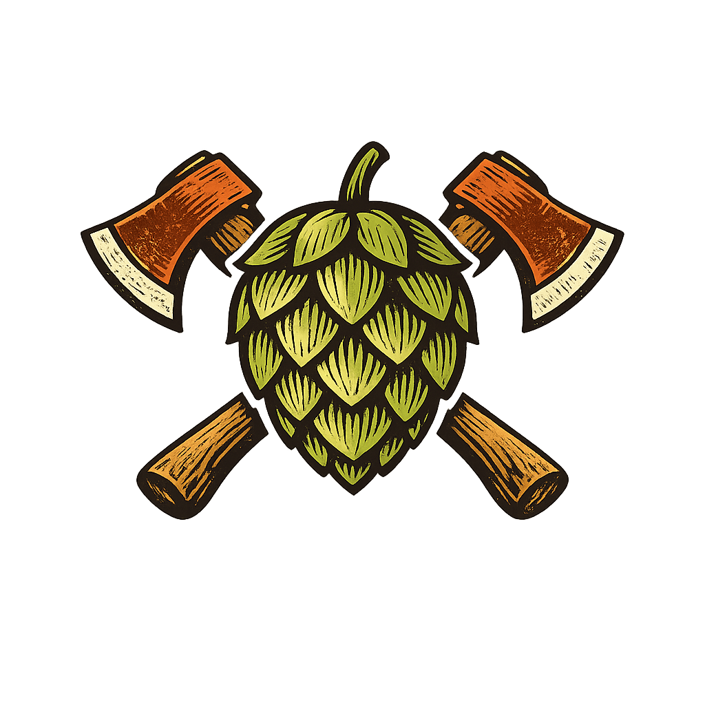 Timberforge Craft Brewery - Custom AI Logo Template