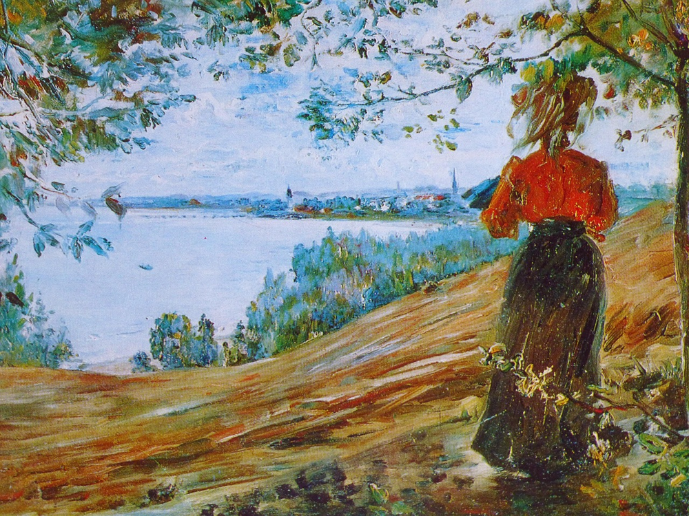 An image stylized as an oil painting, featuring rich colors and heavy brushstrokes (like Monet’s style)
