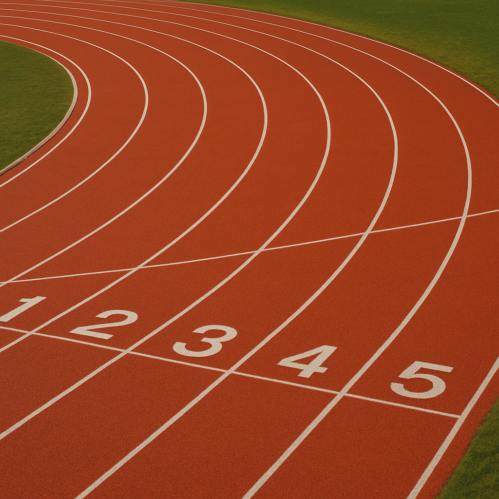 Track and field track