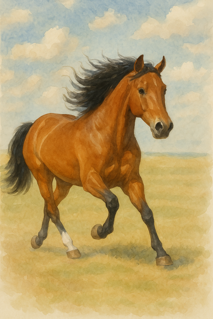 Transform the photo into a watercolor painting with gentle brush strokes and light color blending