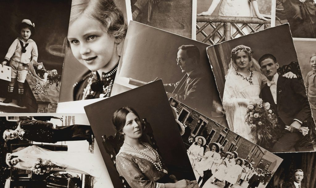 vintage family portrait