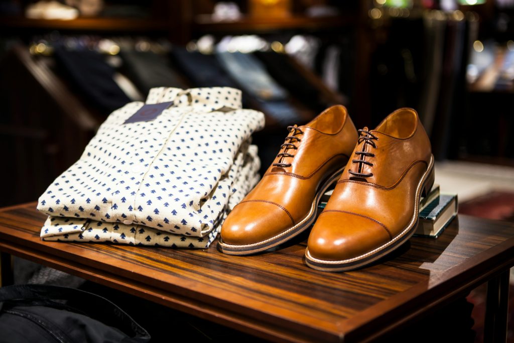 T-shirt and shoes