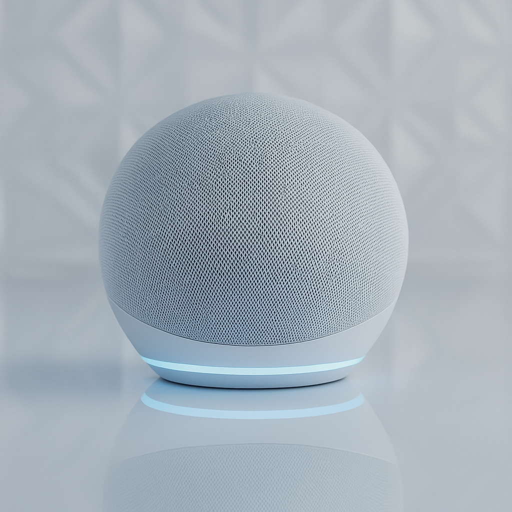 front-facing shot of speaker with even lighting